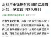 江南体育网页版-包含德甲、西甲或荷甲？王钰栋，未来将何去何从？的词条
