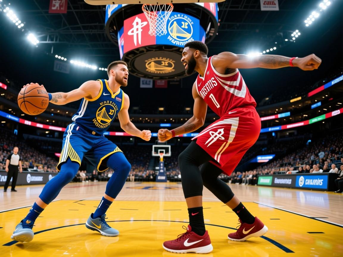 勇士再度战胜火箭，实现两连胜  第2张